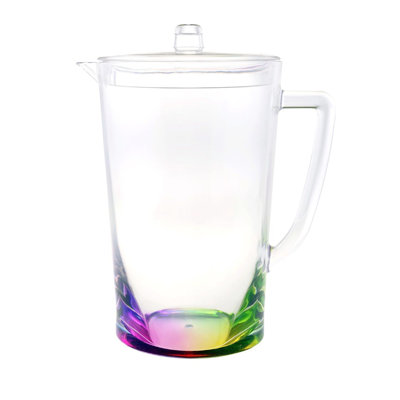 Set of Six Clear Acrylic Pitcher