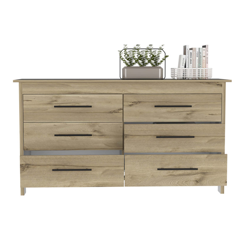 Commode double 6 tiroirs