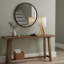 Ensemble de lampe de table moderne en bois (avec interrupteur à bascule), lampe de chevet à base en bois naturel, convient au salon / chambre à coucher, douille E26 (ampoule non incluse)