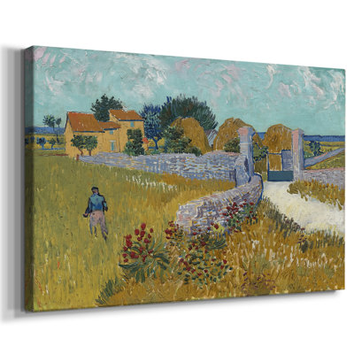 Farmhouse in Provence-Vincent van Gogh-Gallery Wrapped Canvas-1888