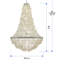 Bette 3 - Light Dimmable Empire Chandelier-1846472818