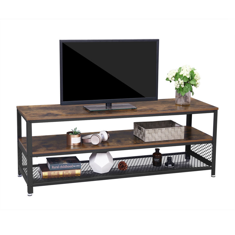 Grenier TV Stand for TVs up to 65", Rustic Brown