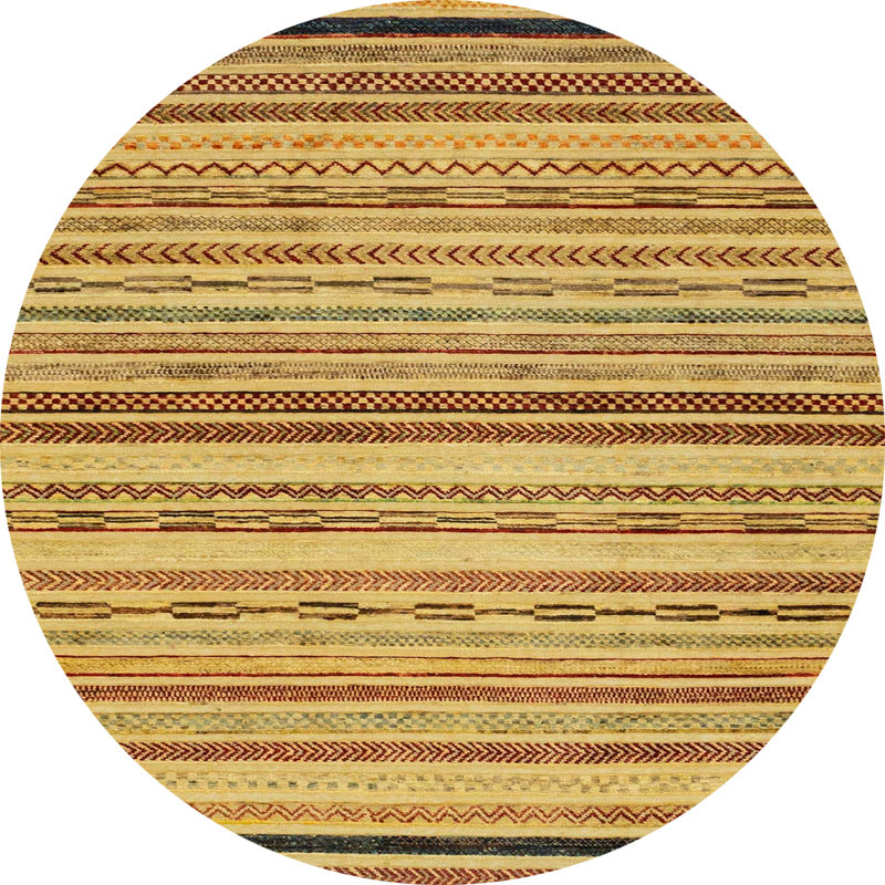 Tapis abstrait moderne 2258ABS2262, Rond 4 pi