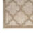Adianey Red Barrel Studio Easy Care Trellis Brown/Beige Indoor/Outdoor Area Rug-643436694