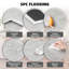 24 po x 12 po X P 24 po Plancher de vinyle imperméable L Click Lock Spc, marbre gris (paquet de 20 pieds carrés / 10)-118021151
