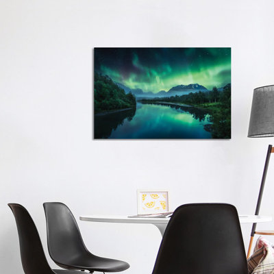 Magic Of The Night by Lauri Lohi - Wrapped Canvas Print