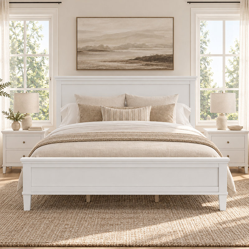 Bed, Blanc