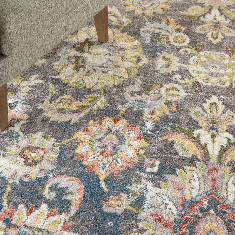 Express Oriental Indoor Rug, Rectangle 5'3" x 7'3"
