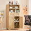 Armoire d'appoint en rotin 49,4 po Bolten-876910058