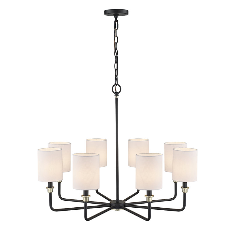 Lustre classique / traditionnel à 8 lumières