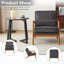 Fauteuil Mid-Century en bois massif Chai-1084473701