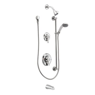 Commercial Pressure Balanced Complete Shower System with Posi-TempÂ® -  Moen, 8343