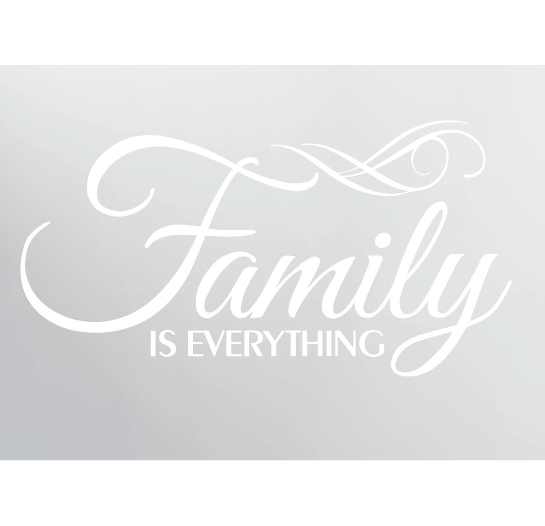 Text & Numbers Wall Decal Red Barrel Studio® 