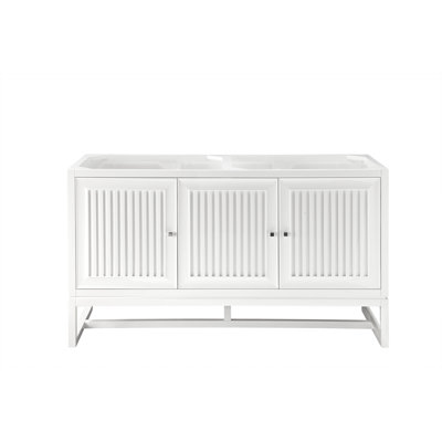 Athens 60'' Double Bathroom Vanity Base Only