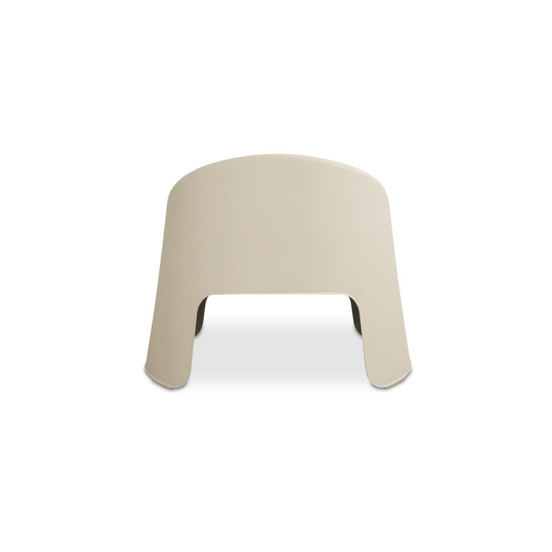 Nolla Outdoor Accent Chair Set of Two Light Grey, Grey