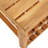 6 Pair Solid Wood Shoe Rack