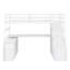 Lit mezzanine avec tiroirs, tablettes et bureau-482852493