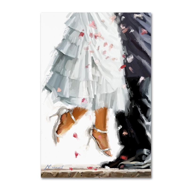 Armand 'Wedding' Print on Canvas, 47" H x 30" W x 2" D