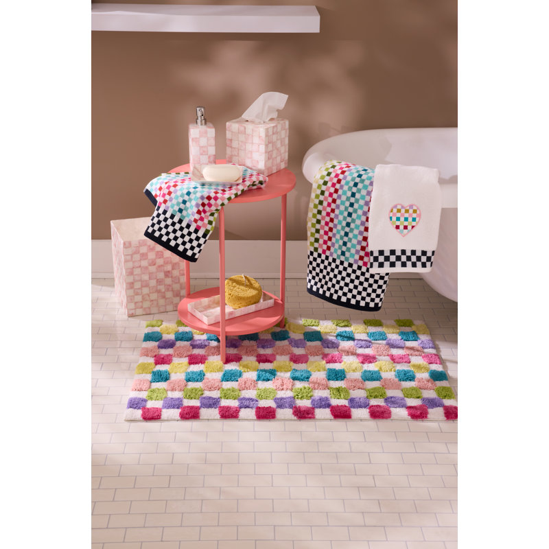 Rosy Check Capiz Soap Pump, Pink/White/Silver