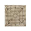 Pavé de couloir décoratif avec piquets 15,5 x 15,5 po beige
