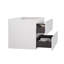 Armoire murale sans lavabo, avec deux tiroirs, pré-assemblée-290489553-290489554