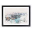 River Thames and London Skyline - Framed Print
