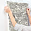 Rouleau de papier peint L 33 pi x l 20,5 po Spinney Toile-29423954-115070593