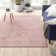 Phoebe Plain Silky Pink Rug