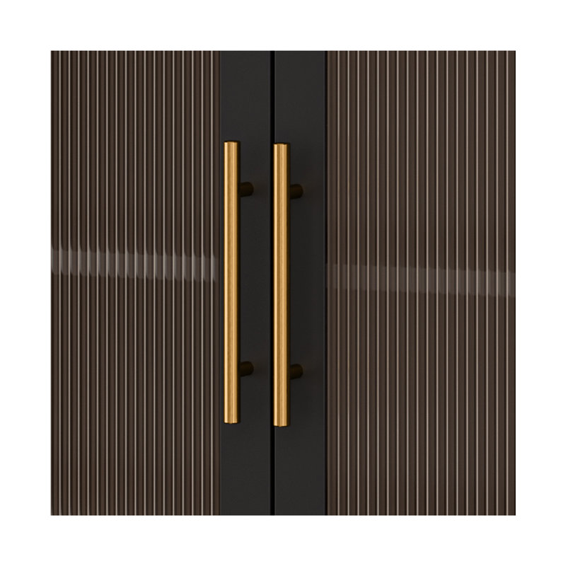 Armoire de rangement en acier HOME, vitrine empilable, 91,4 cm (L) x 35,6 cm (P), Noir