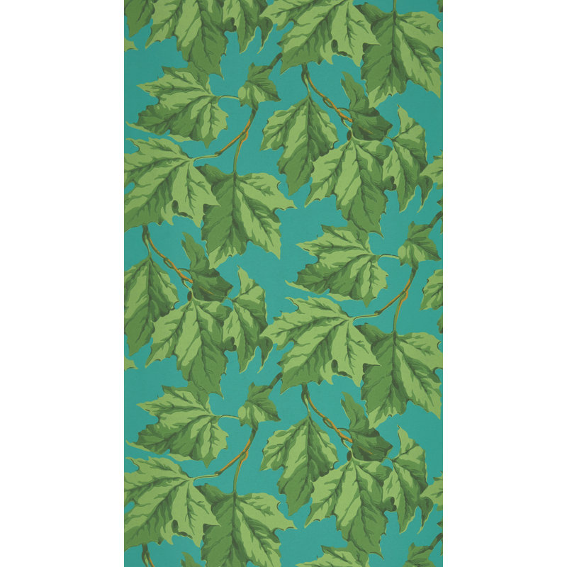 Dappled Leaf 10.05m x 52cm Matte Wallpaper Roll, Green