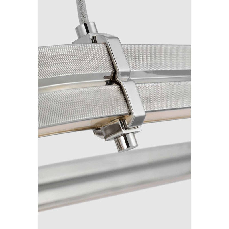 Paxton 12 - Light LED Chandelier, Polished Nickel