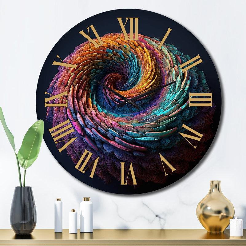 Horloge murale 3D 3D, Grand