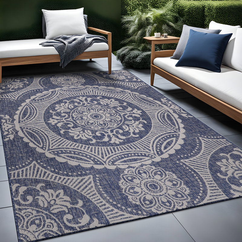 Tapis bleu Waikiki Okeden, Rectangle 9 pi x 12 pi