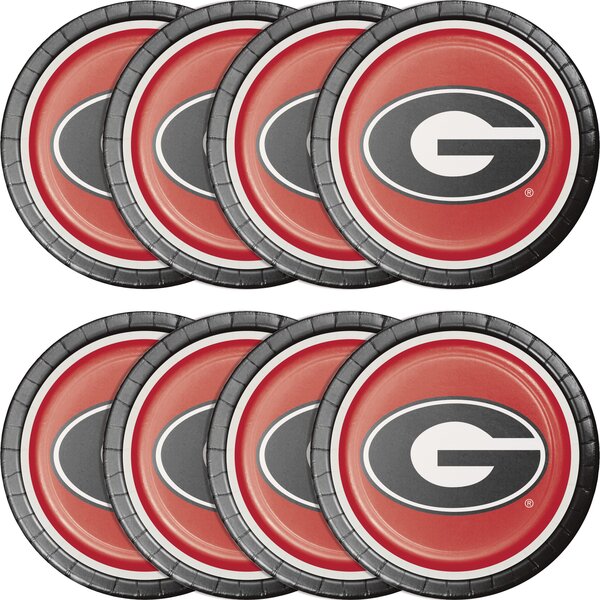 NFL Kansas City Chiefs Round Paper Plates - 9, 8 Pieces - Perfect for Game  Day Parties & Tailgates