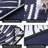 Geometric Border Reversible Outdoor Ellie In Navy Blue-554784601