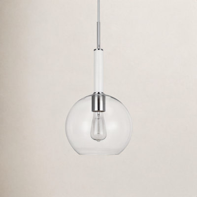 Dimmable Round Single Light Pendant