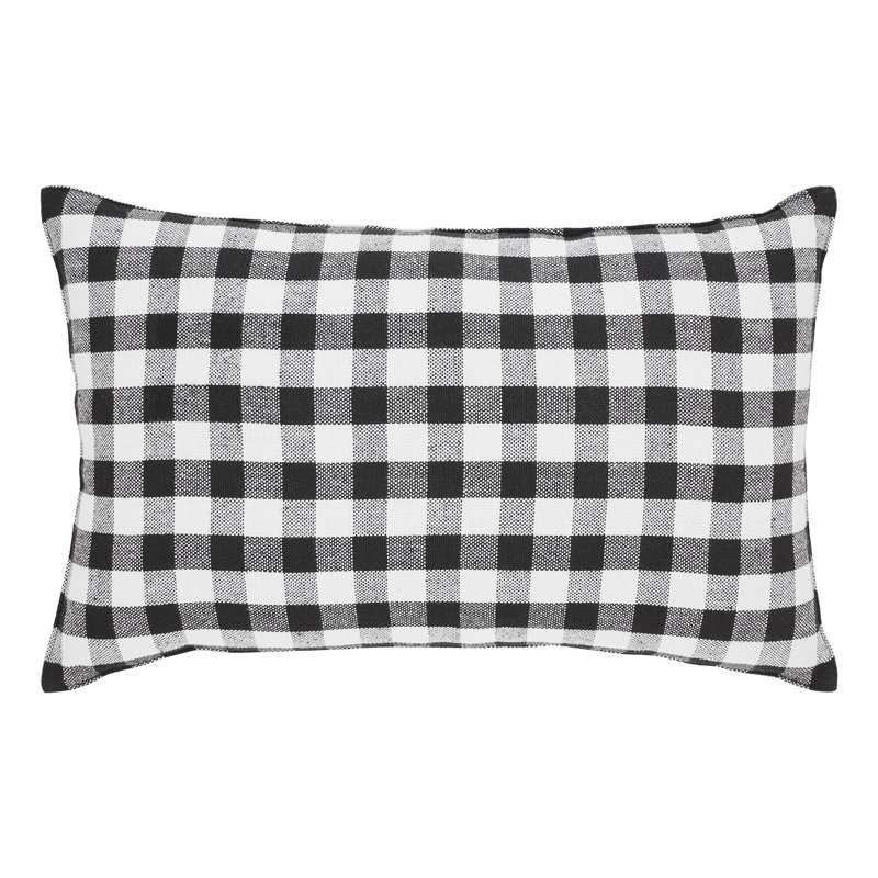  Annie Buffalo Check Recycled Plastic Lumbar Rectangular Pillow Cover & Insert