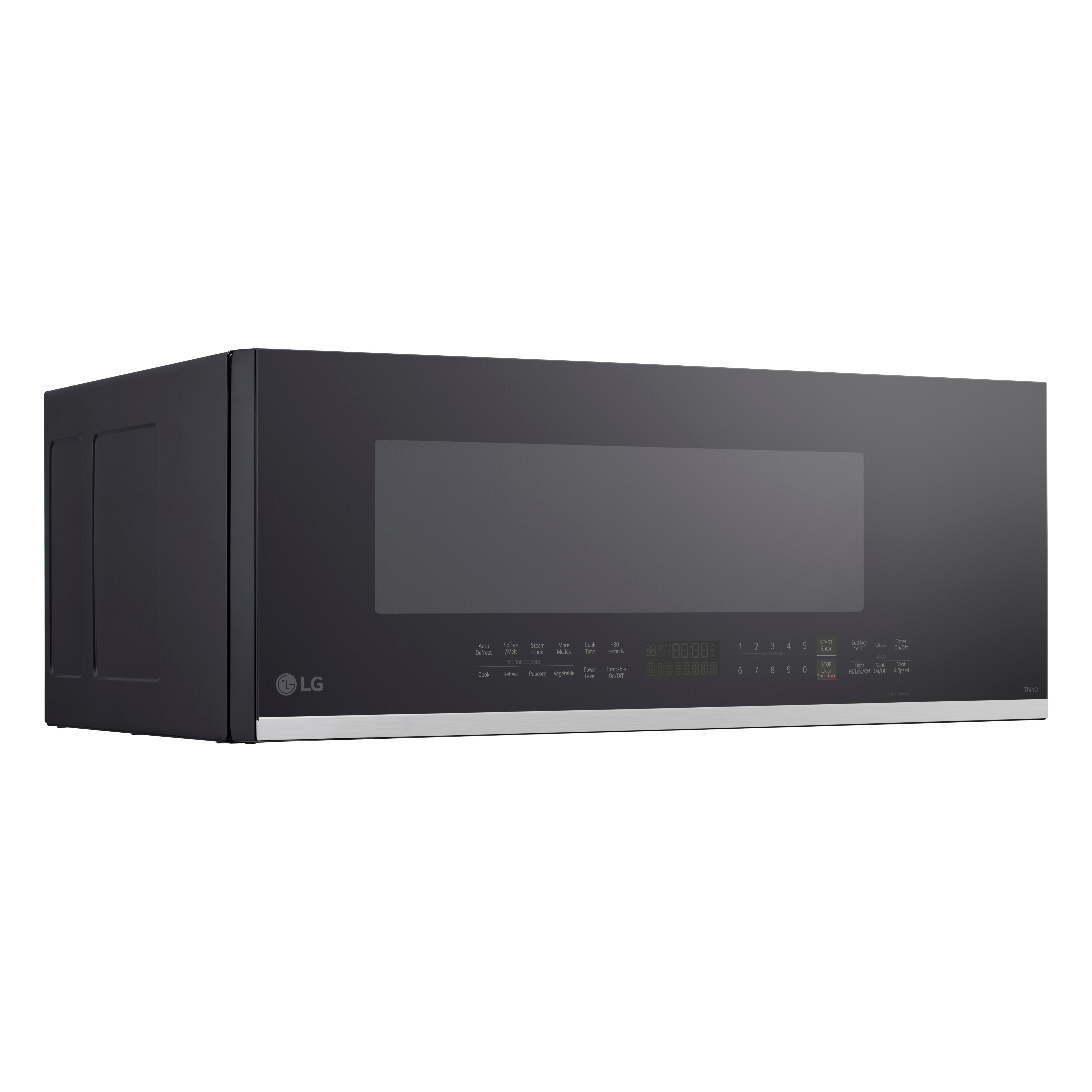 Lg 1.3 Cu. Ft. Smart Low Profile Over-the-range Microwave Oven With Sensor Cook