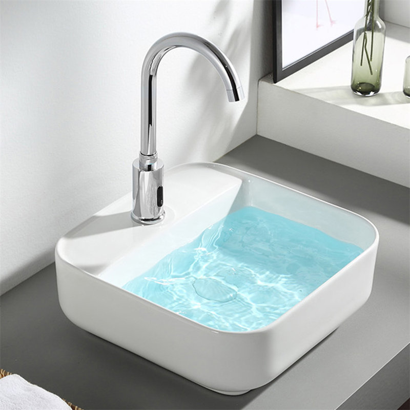 Robinet de lavabo de salle de bain à capteur automatique