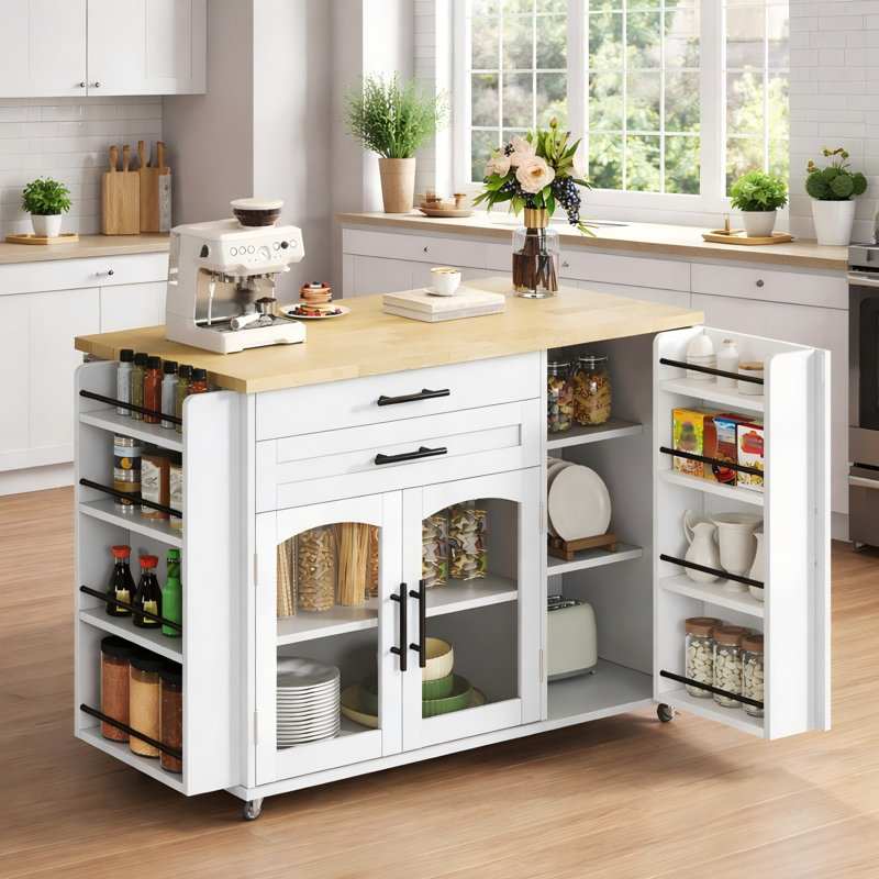Wood Kitchen Island