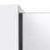 DreamLine Linea 34 in. W x 72 in. H Frameless Shower Screen with Towel Bar
