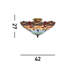 Dnkirk Semi Flush Mount