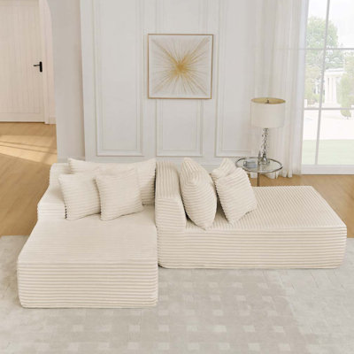 2Seaters SofaChaise Lounge Sofa