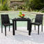 Fauteuil de patio empilable sans assemblage Mace - Chaise de salle à manger moderne en tissu toutes saisons imperméable et robuste-124128377-30181370