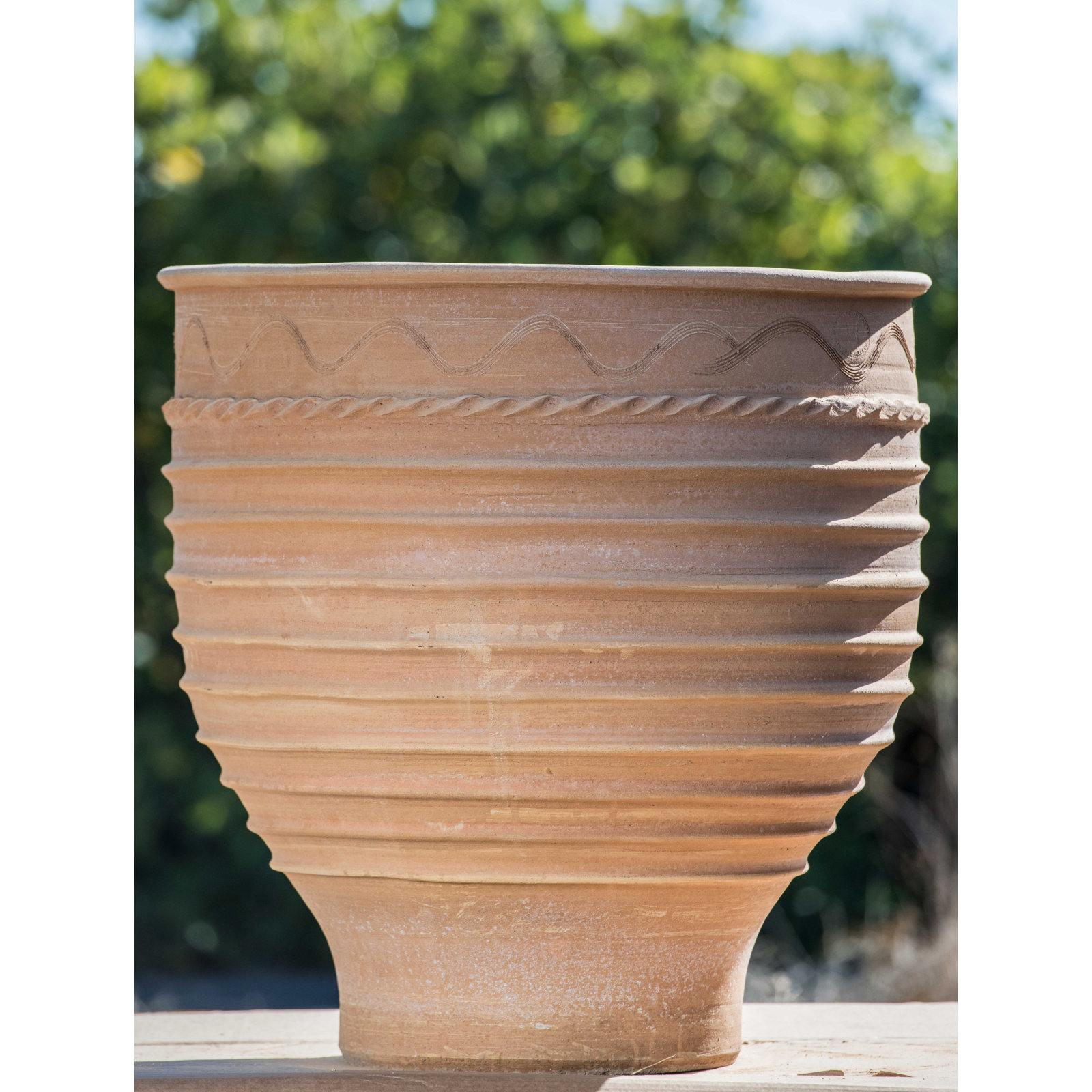 Pot Planter, 26.5" H x 23.5" W x 23.5" D