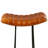 Ria Upholstered Counter Stool with Metal Frame