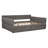 Queen Size Upholstered Platform Bed With USB And 2 Drawers-699593099