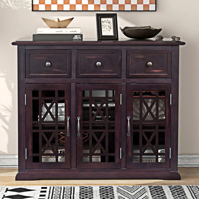 42.1 " W Solid Wood Sideboard