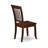 3 Piece Dining Set Contains a Rectangle Dining Table with Butterfly Leaf and 2 Kitchen Chairs, Mahogany