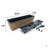 Annaleena 2-Pack Smart Self-watering Rectangle Planter Box-1412175848